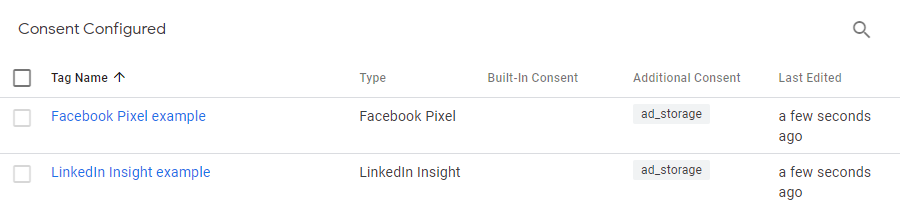 GTM Templates Section