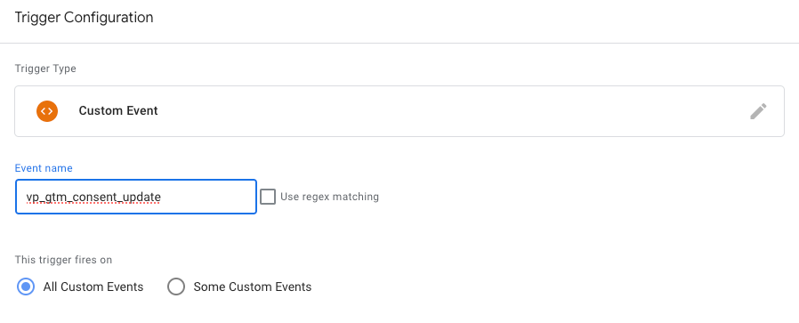 GTM Templates Section